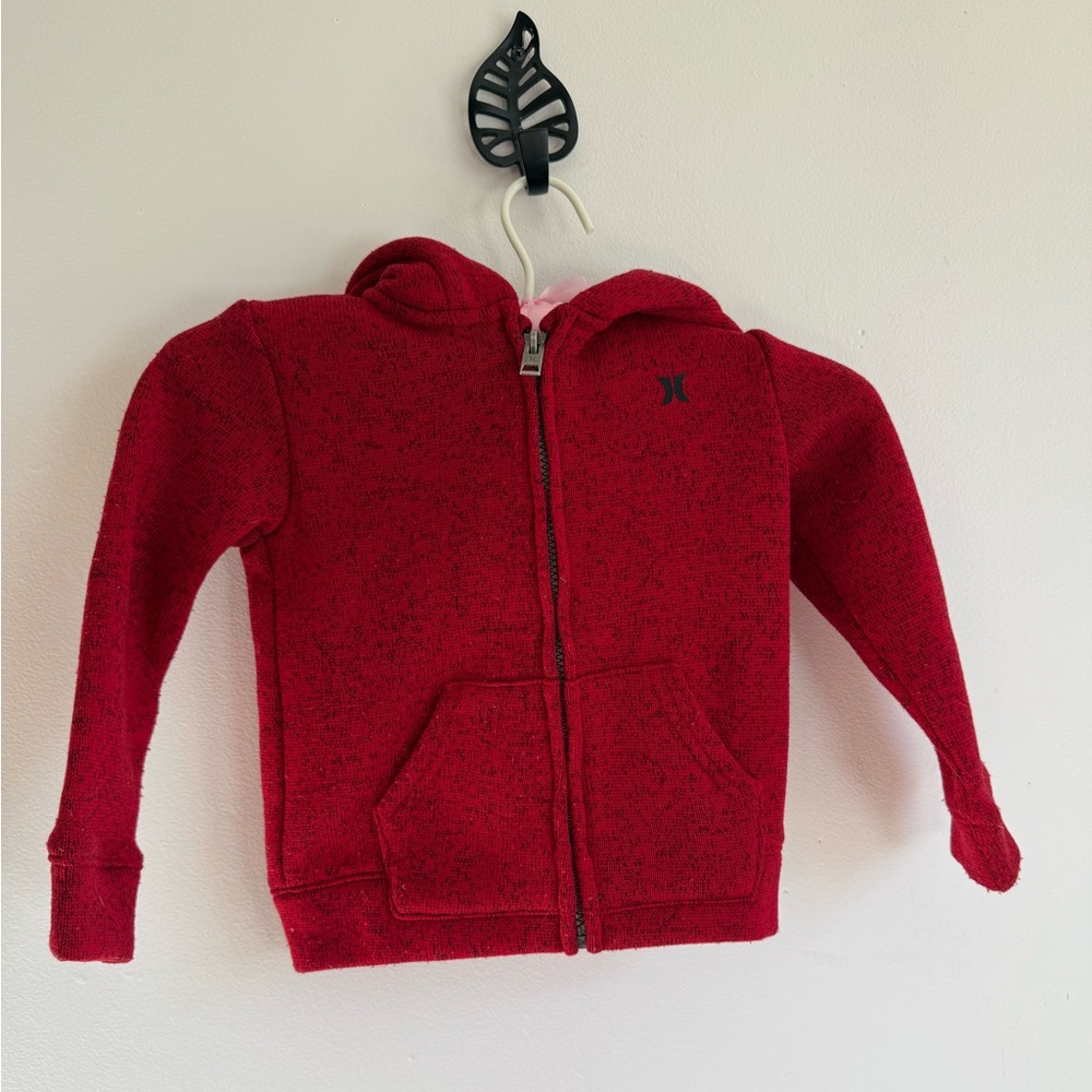 Hurley Kids Bright Red Hoodie